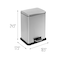 Honey Can Do Tall & Wide 58L Stainless Steel Step Trash Can with Lid